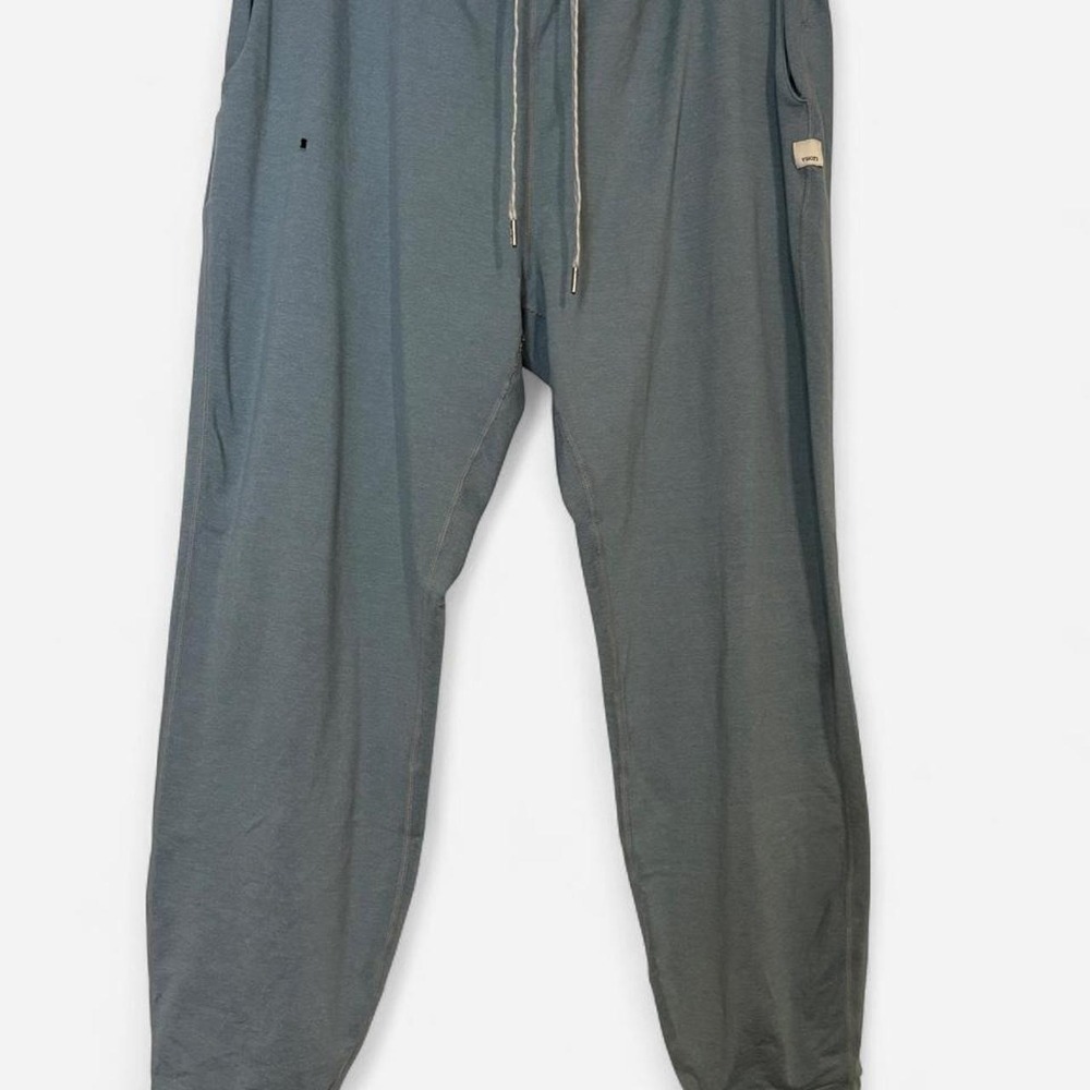 Vuori Performance Joggers L Blue DreamKnit VW303 Drawstring Athleisure FLAW